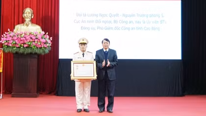 Công an tỉnh Cao Bằng bảo đảm ANTT, góp phần phát triển kinh tế - xã hội