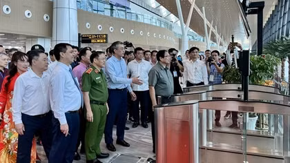 Thủ tướng dự lễ khánh thành Nhà ga hành khách T3 sân bay Tân Sơn Nhất