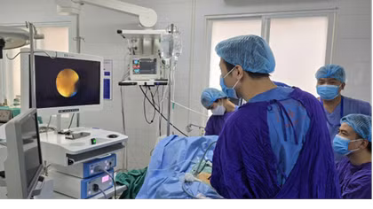 Bệnh viện 19-8 phẫu thuật thành công bệnh nhân quên thiết bị y tế trong người