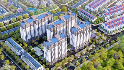 Hơn 1.400 căn nhà ở xã hội trong khu đô thị sinh thái