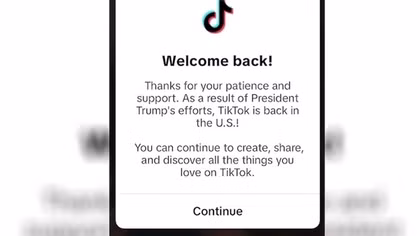 TikTok khôi phục dịch vụ tại Mỹ, gửi lời cảm ơn đặc biệt đến ông Trump