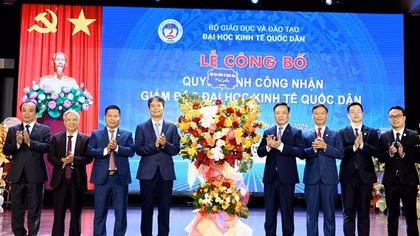 Đại học Kinh tế Quốc dân có tân Giám đốc
