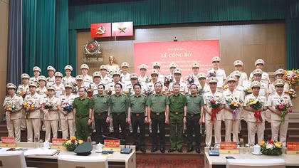 Vận hành thông suốt, hiệu quả 34 Công an cấp tỉnh trong kỷ nguyên mới