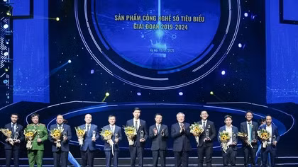 Ứng dụng VNEID được vinh danh là sản phẩm công nghệ số tiêu biểu giai đoạn 2019-2024