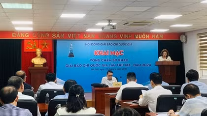 Số tác phẩm tham dự Giải Báo chí quốc gia lần thứ XIX tăng cao