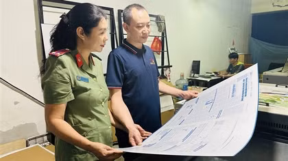 Trắng đêm ở xưởng in báo Công an nhân dân