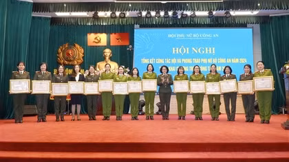 Hội phụ nữ Bộ Công an tập trung hoàn thành 8 nhiệm vụ trọng tâm