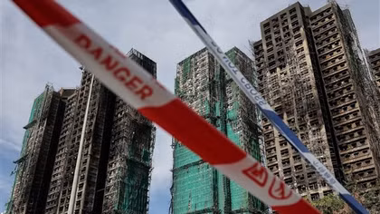 Hong Kong tưởng niệm các nạn nhân thiệt mạng trong thảm hoạ cháy chung cư