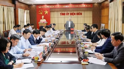 Đoàn kiểm tra của Bộ Chính trị, Ban Bí thư thông qua  dự thảo báo cáo kiểm tra đối với Tỉnh ủy Điện Biên