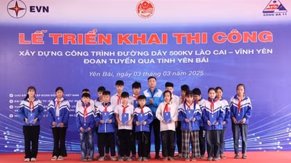 Đường dây 500KV Lào Cai – Vĩnh Yên hoàn thành trước ngày 2/9/2025