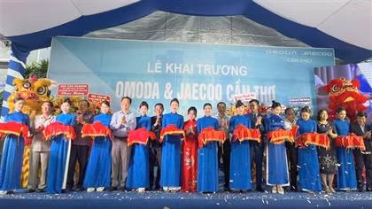 Trường Xuân Group khai trương Showroom Omoda và Jaecoo Cần Thơ