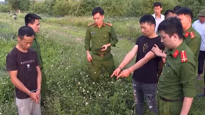 Thực nghiệm hiện trường vụ án xâm hại lăng mộ vua Lê Túc Tông
