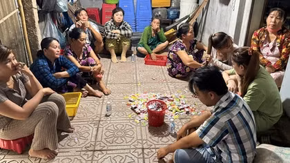 Cảnh sát hình sự phát hiện một căn nhà chứa 2 sới bạc