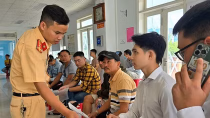 CSGT Đà Nẵng đảm bảo thủ tục hành chính thông suốt để phục vụ nhân dân