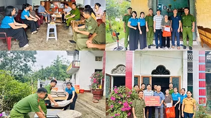Lực lượng Công an xã ở Lào Cai với các hoạt động tri ân người có công