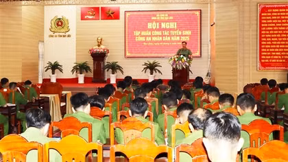 Công an các tỉnh, thành ĐBSCL nâng cao chất lượng tuyển sinh CAND năm 2025