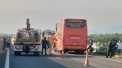 Tai nạn giao thông trên cao tốc Đà Nẵng – Quảng Ngãi, nhiều người thương vong