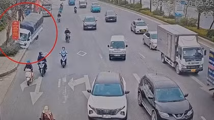 Camera AI làm rõ nguyên nhân tai nạn xe tải ở Hà Nội