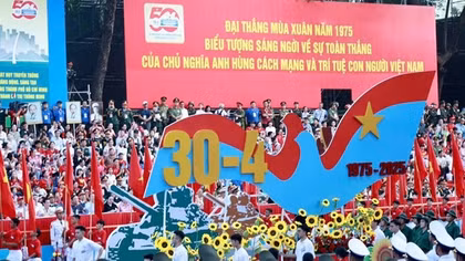 Tổng duyệt diễu binh, diễu hành cấp Nhà nước mừng Đại lễ 30/4
