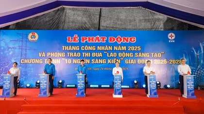 Công ty Cổ phần Nhiệt điện Quảng Ninh đăng cai tổ chức các phong trào thi đua sôi nổi
