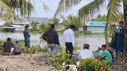 Phát hiện thi thể trên sông ở Sóc Trăng