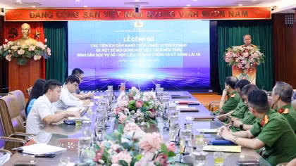 Bộ Công an đã triển khai 43 tiện ích trên VNeID