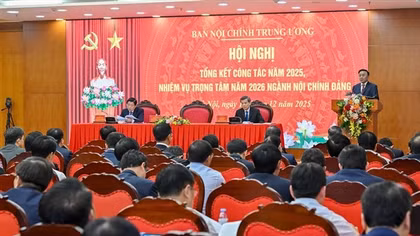 Xây dựng ngành Nội chính Đảng là cơ quan “liêm chính của liêm chính”
