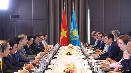 'Việt Nam là đối tác quan trọng của Kazakhstan tại khu vực Đông Nam Á'