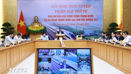 Thủ tướng Phạm Minh Chính chủ trì họp thúc đẩy các dự án đường sắt