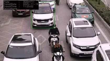 Camera AI phát hiện hàng loạt vi phạm giao thông ở Thanh Hoá