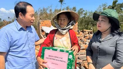 Hải Phòng khẩn trương chi viện Đắk Lắk khắc phục hậu quả thiên tai