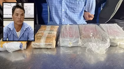 Bắt đối tượng cùng 6 bánh heroin và 12 nghìn viên ma túy