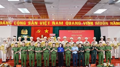 Cụm thi đua số 33 – Bộ Tư lệnh CSCĐ biểu dương 80 gương “người tốt, việc tốt”
