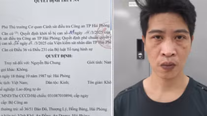 Đối tượng cuối cùng trong vụ nổ súng tại bến xe Vĩnh Niệm ra đầu thú