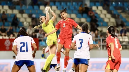 Đánh bại Thái Lan trên chấm luân lưu, ĐT nữ Philippines tái ngộ Việt Nam ở chung kết SEA Games 33