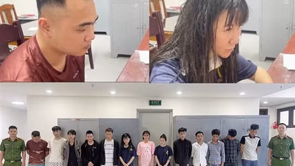 Tạm giữ 13 đối tượng trong đường dây lừa đảo chiếm đoạt tài sản hoạt động tại Campuchia