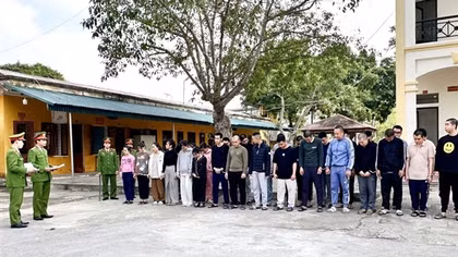 Công an Thanh Hoá triệt phá đường dây lừa đảo “trúng thưởng” quy mô lớn
