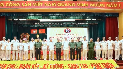 Cục Hậu cần nâng cao năng lực lãnh đạo, sức chiến đấu của các tổ chức cơ sở đảng