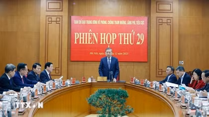 'Phải quyết liệt hơn, hiệu quả hơn, bền vững hơn' trong phòng, chống tham nhũng, lãng phí, tiêu cực