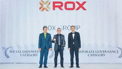 Cú đúp giải thưởng AREA 2025 - Dấu ấn đổi mới của ROX Group