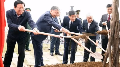 Tổng Bí thư Tô Lâm dự Lễ phát động Tết trồng cây “Đời đời nhớ ơn Bác Hồ”