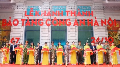 Bảo tàng Công an Hà Nội ứng dụng công nghệ số vào công tác bảo tồn, trưng bày và quảng bá di sản lịch sử
