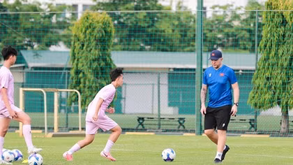 Bài kiểm tra lứa cầu thủ mới của U16 Việt Nam