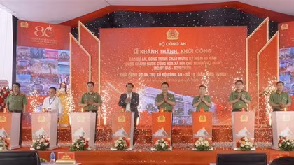 Khởi công công trình Trụ sở Bộ Công an tại số 15 Trần Bình Trọng