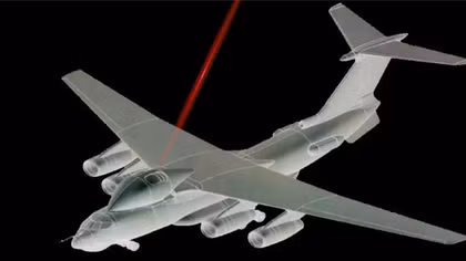 Vũ khí lazer hạng Megawatt trên không trung