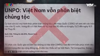 Lại mượn danh vấn đề nhân quyền để thông tin, đánh giá sai lệch