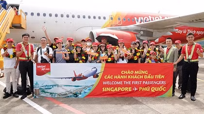 Vietjet tưng bừng khai trương các đường bay mới đến Phú Quốc, Nha Trang, Đà Nẵng