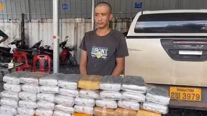 Triệt phá đường dây vận chuyển ma túy từ Tam giác Vàng về Việt Nam, thu giữ gần trăm bánh ma túy