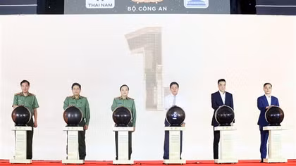 Khởi công Dự án nhà ở cho lực lượng vũ trang CAND tại Khu đô thị Nam Thăng Long