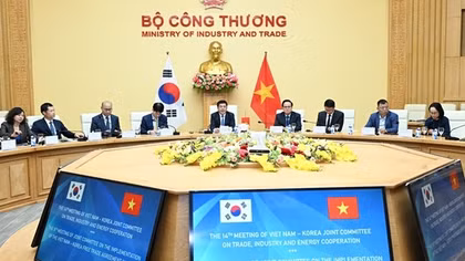 Việt Nam- Hàn Quốc phấn đấu đạt kim ngạch thương mại 150 tỷ USD vào năm 2030